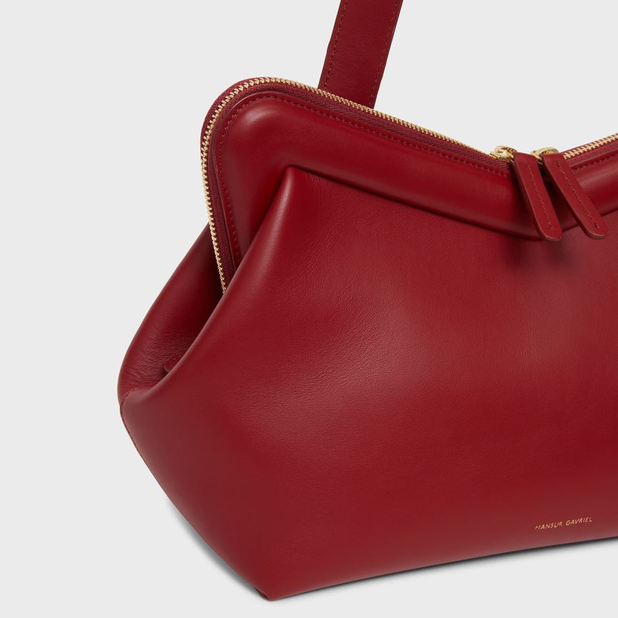 Women's Mansur Gavriel M Frame Shoulder Bags Red | AU 6710BU